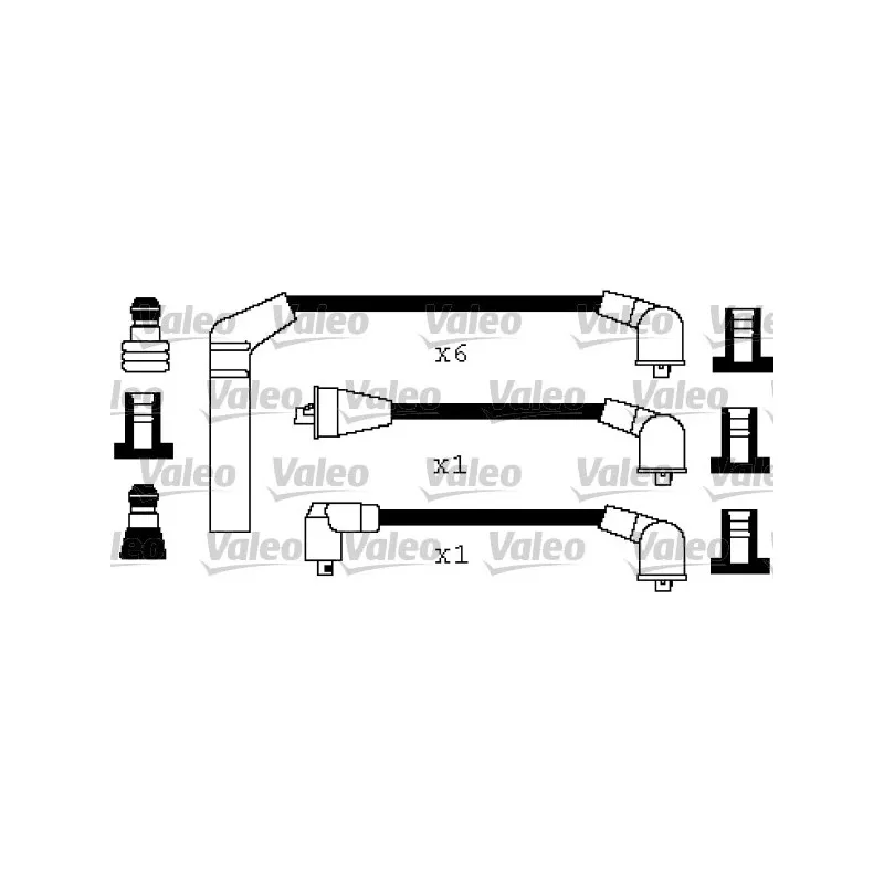 Kit de câbles d'allumage VALEO 346544