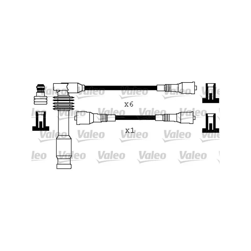 Kit de câbles d'allumage VALEO 346589