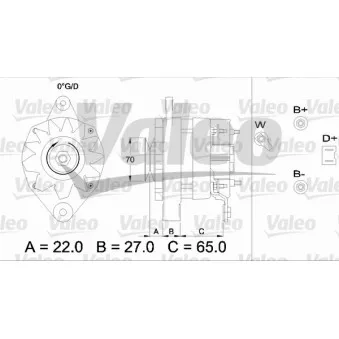 Alternateur VALEO 433462