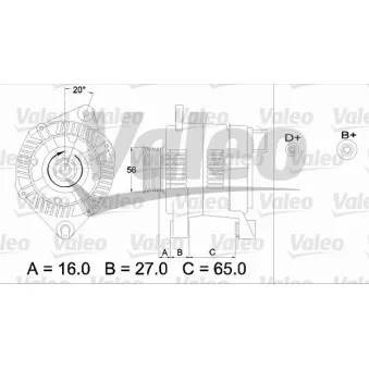 Alternateur VALEO 436259