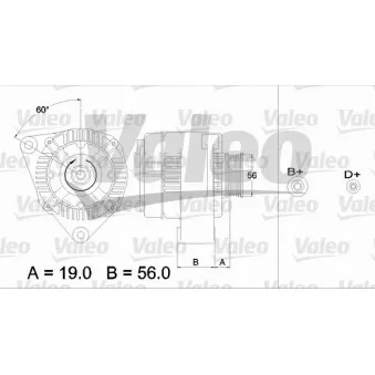 Alternateur VALEO 436260