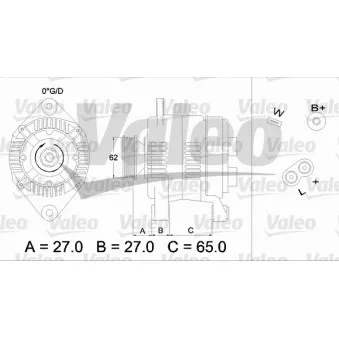 Alternateur VALEO 436280