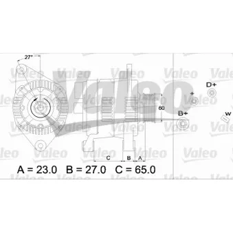 Alternateur VALEO 436281