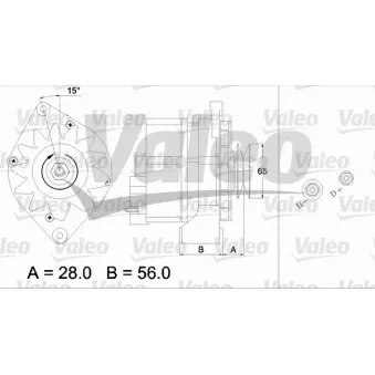 Alternateur VALEO 436295