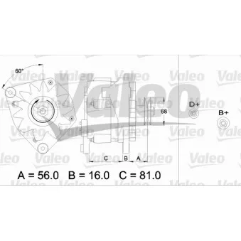 Alternateur VALEO 436330