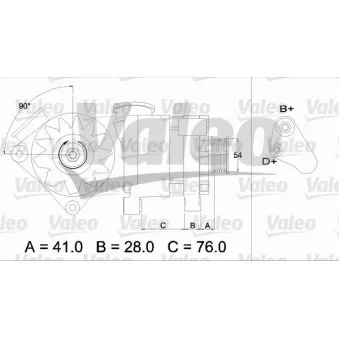 Alternateur VALEO 436334