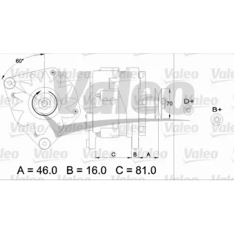 Alternateur VALEO 436398