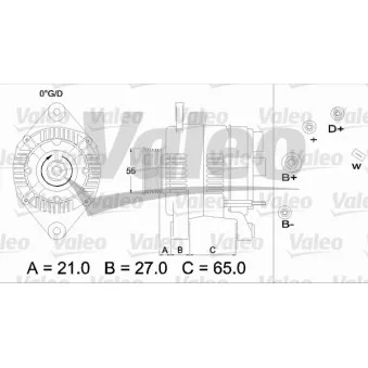 Alternateur VALEO 436403