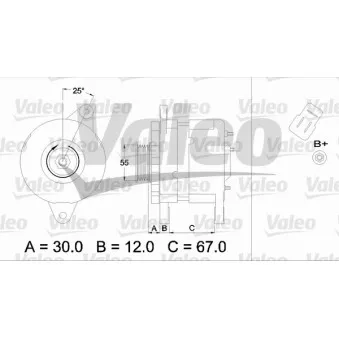 Alternateur VALEO 436540