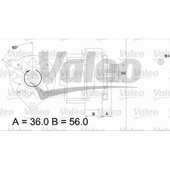 Alternateur VALEO 436574