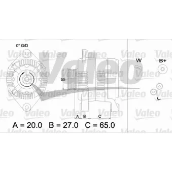 Alternateur VALEO 436618