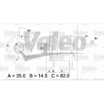 Alternateur VALEO 436689