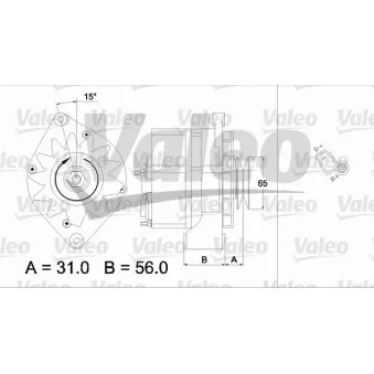 Alternateur VALEO 436722