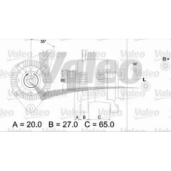 Alternateur VALEO 436729