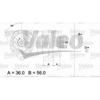 Alternateur VALEO 437126