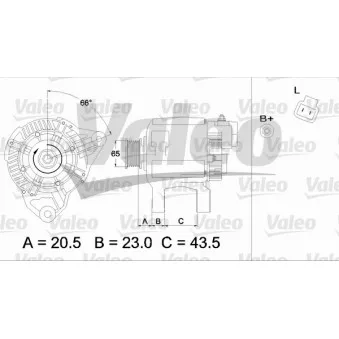 Alternateur VALEO 437221