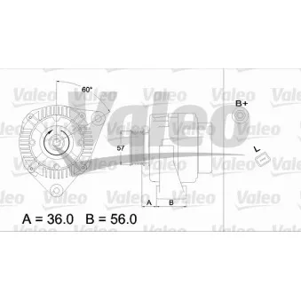 Alternateur VALEO 437223