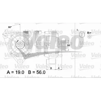 Alternateur VALEO 437345