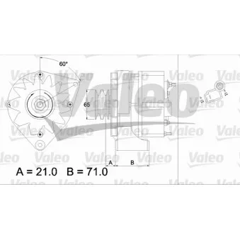 Alternateur VALEO 437372