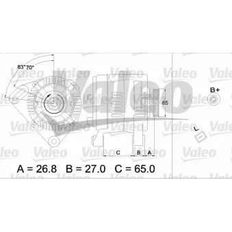 Alternateur VALEO 437373