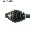 Arbre de transmission SKF VKJC 4251 - Visuel 2