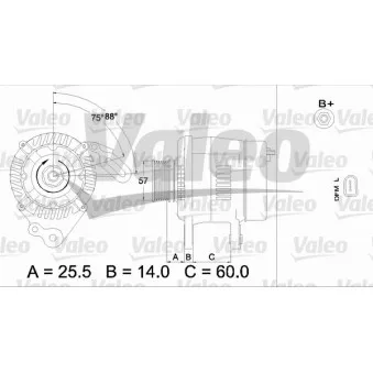 Alternateur VALEO 437402