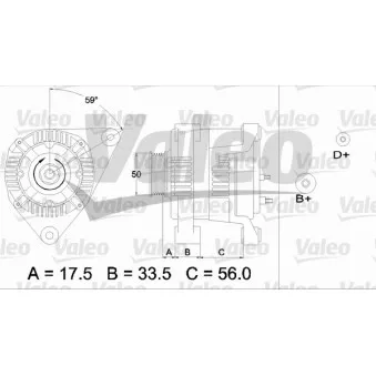 Alternateur VALEO 437413