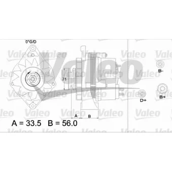 Alternateur VALEO 437459