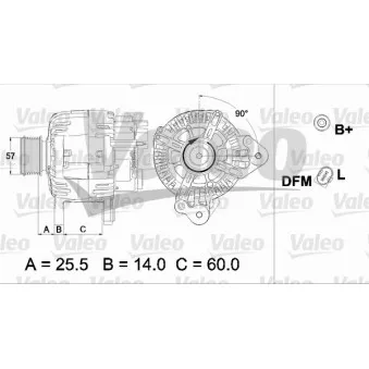 Alternateur VALEO 437470