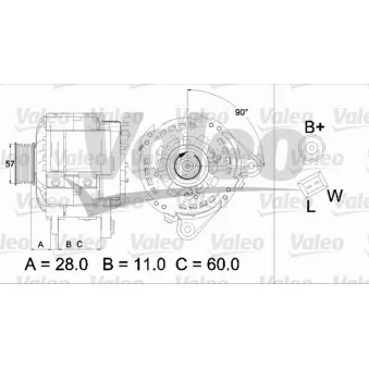 Alternateur VALEO 437477