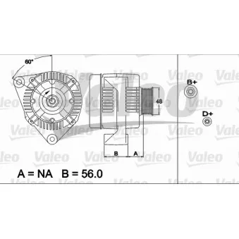 Alternateur VALEO 437491