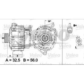 Alternateur VALEO 437510