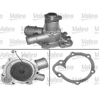 Pompe à eau VALEO 506286