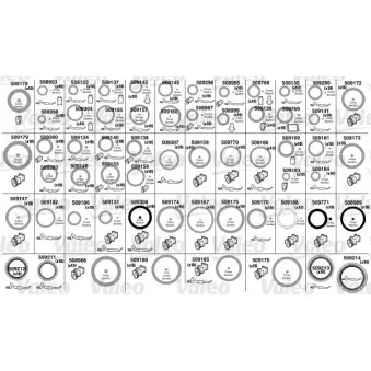 Jeu de joints de climatisation VALEO 509725