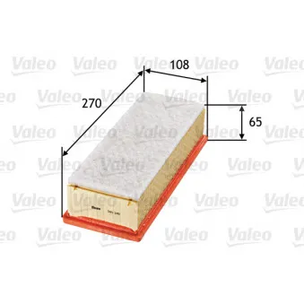 Filtre à air VALEO 585349