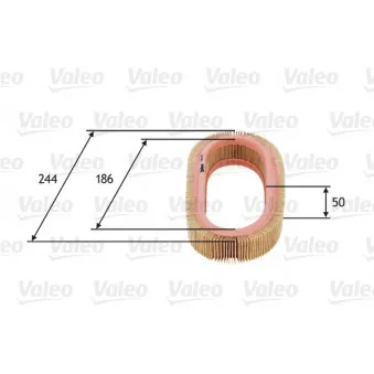 Filtre à air VALEO 585616