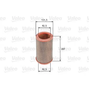 Filtre à air VALEO 585629