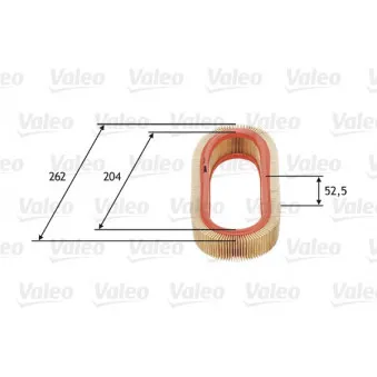 Filtre à air VALEO 585641