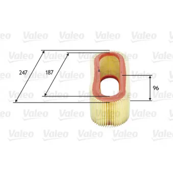 Filtre à air VALEO 585643