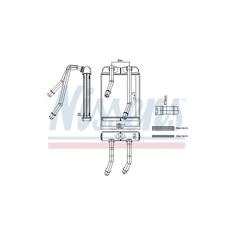 Système de chauffage NISSENS 707227