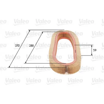 Filtre à air VALEO 585693