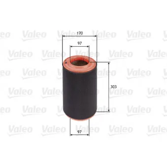 Filtre à air VALEO 585695