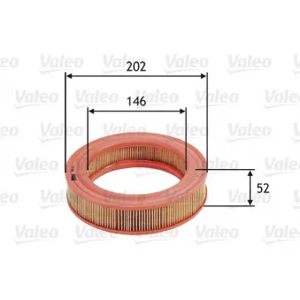 Filtre à air VALEO 585717