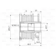 Poulie roue libre, alternateur VALEO 588132 - Visuel 2