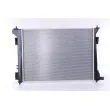 Radiateur, refroidissement du moteur NISSENS 666232 - Visuel 2