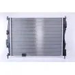 Radiateur, refroidissement du moteur NISSENS 67367 - Visuel 2