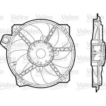 Ventilateur, refroidissement du moteur VALEO 696376