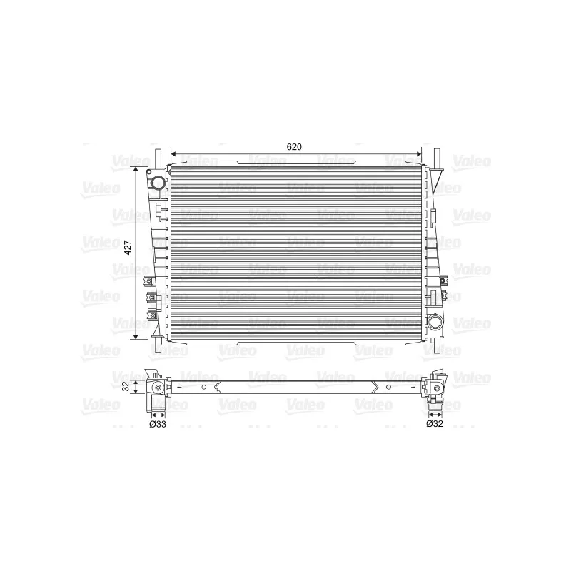 Radiateur, refroidissement du moteur VALEO 701559