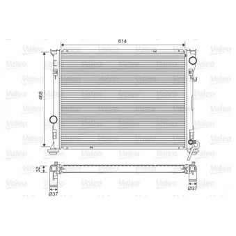 Radiateur, refroidissement du moteur VALEO 701562