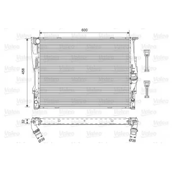 Radiateur, refroidissement du moteur VALEO 701576